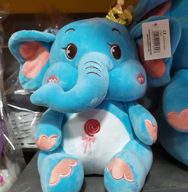 PLUSH ELEPHANT 30 cm